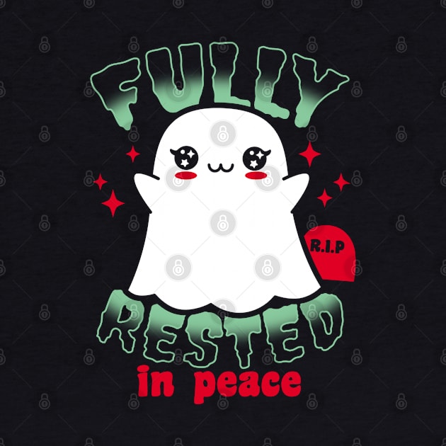 Funny Cute Spooky Scary Kawaii Ghost Cartoon Funny Meme by BoggsNicolas